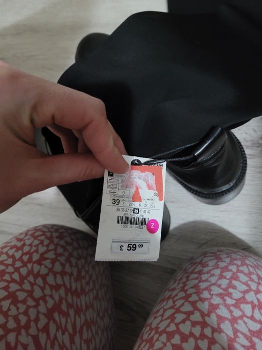 Cizme Zara mărimea 39