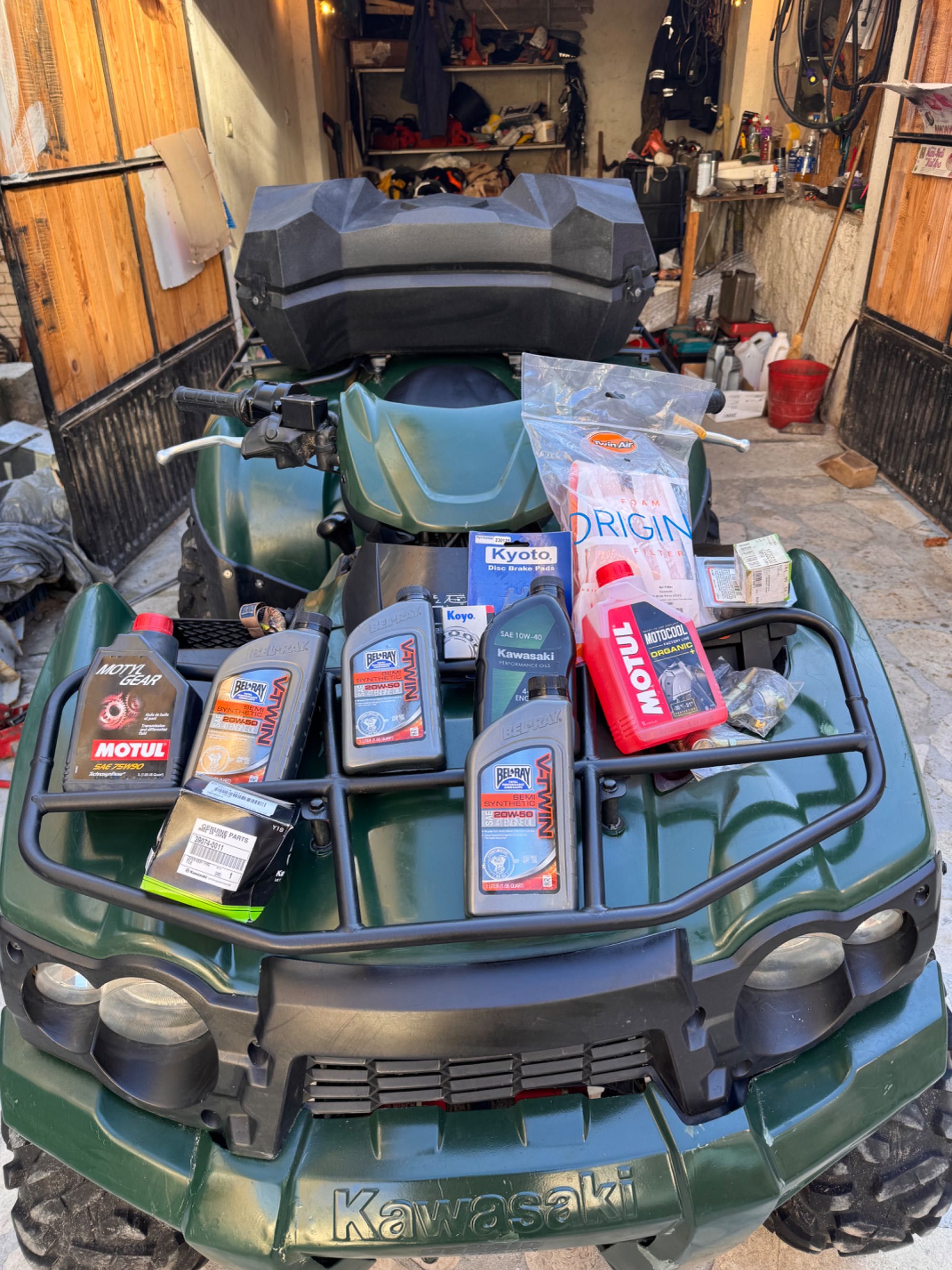 Kawasaki brute force перфектно 750i