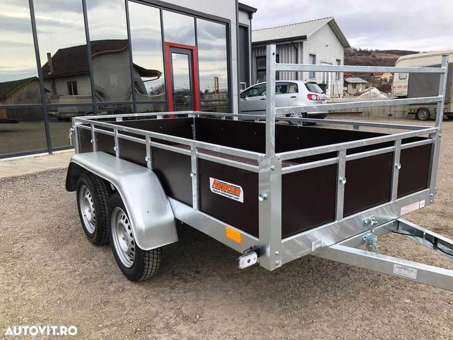 Remorca 750 kg/Remorca auto/Remorca 2 axe/TRAILWOOD 250/125/35