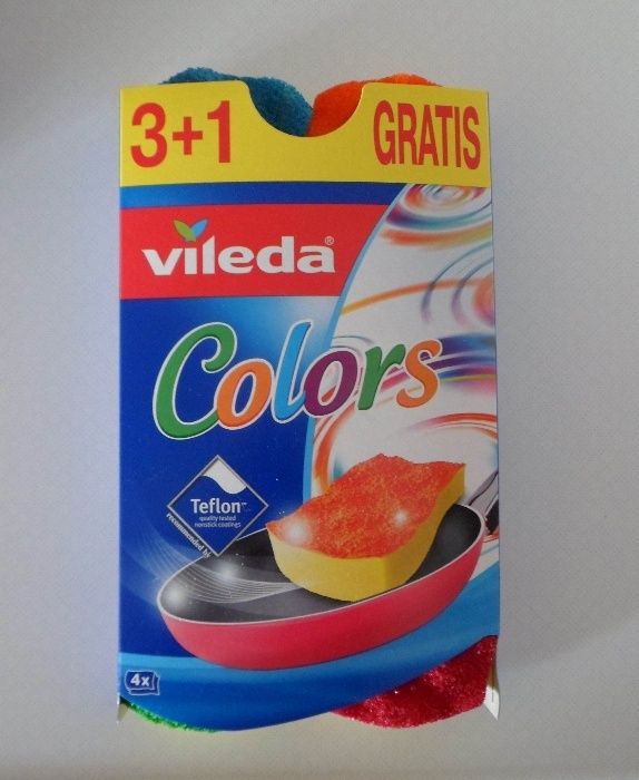 Vileda Colors Burete Teflon