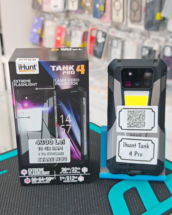 iHunt Tank 4, 8/1 TB, Nou, 2 ani garanție