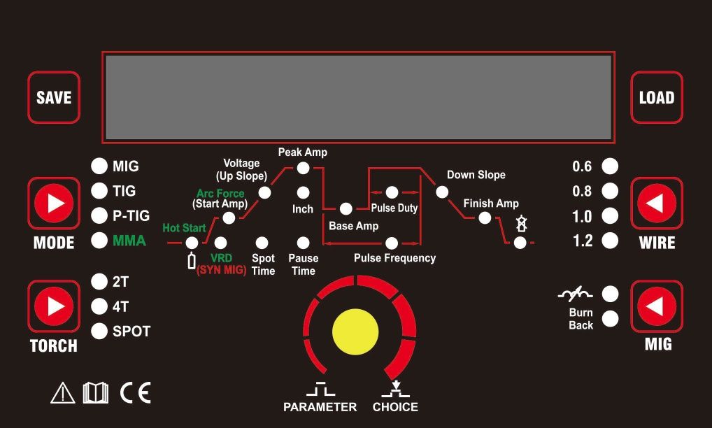 Intensiv DIGI MIG 300-Aparat de sudura cu sarma MIG-MAG/TIG PULSE/MMA