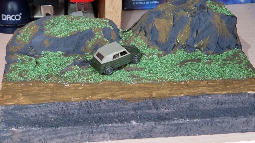 Mini diorama expunere HO, TT, N