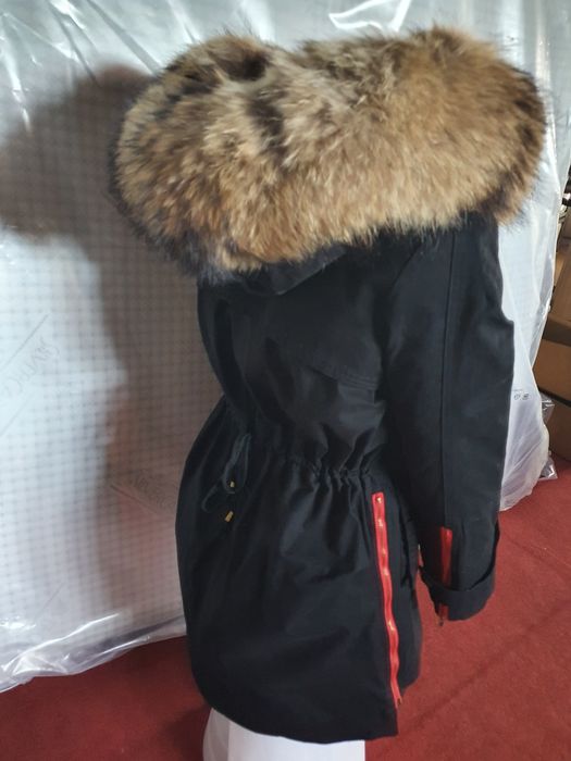 Parka guler blana naturala