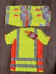 Nou Engelbert Strauss M barbati tricou Reflectorizant Hi Vis
