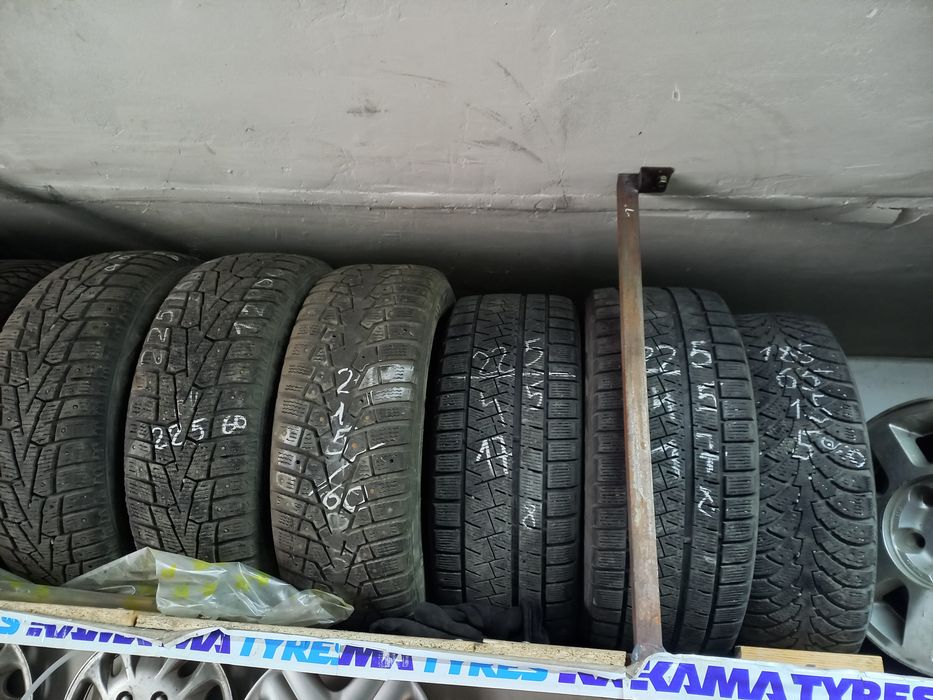 Шины зима разных размеров