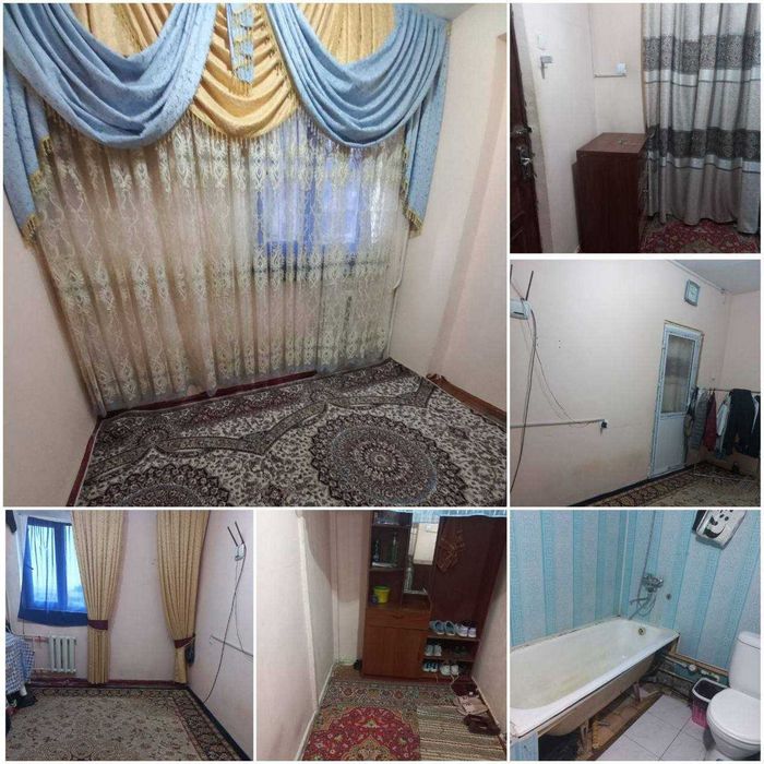 Продается квартира Тансикбаев 3,  2/6/9,  24 кв.м.