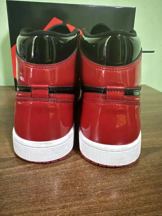Jordan 1 high Patent Bred