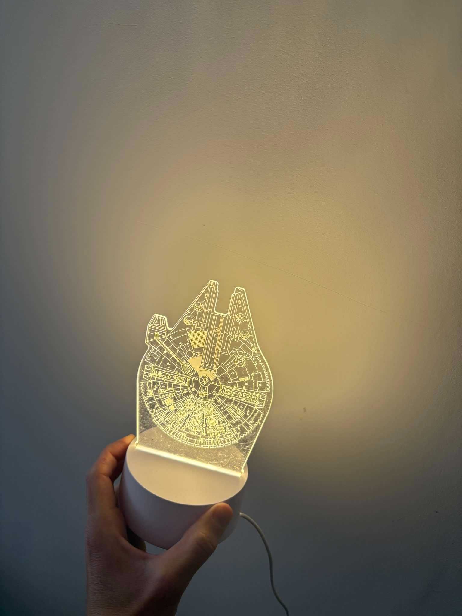 Star Wars LED Лампа USB - Millennium Falcon led lamp