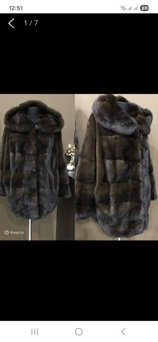 Шуба норковая автолели