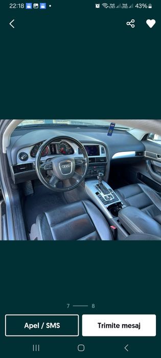 Vând Audi a6c6 an 2010