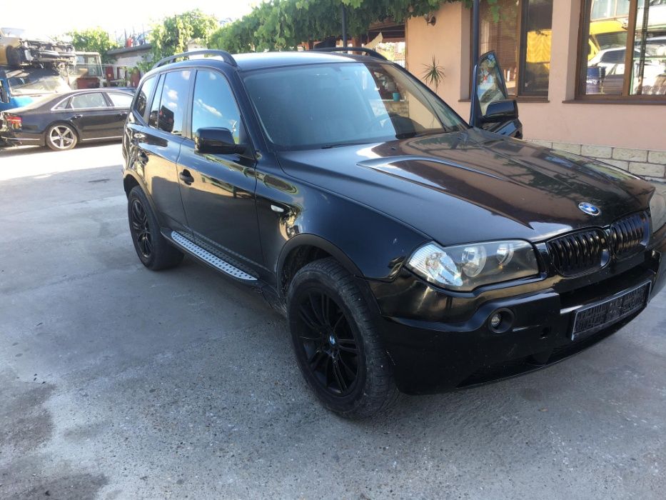 bmw x3 e83 2.0 d 150 hp кожа на части бмв х3 е83