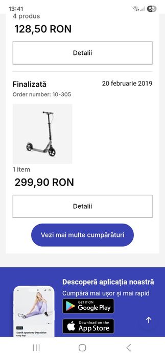 Vând bicicletă pentru copii B'Twin Rockrider ST 500