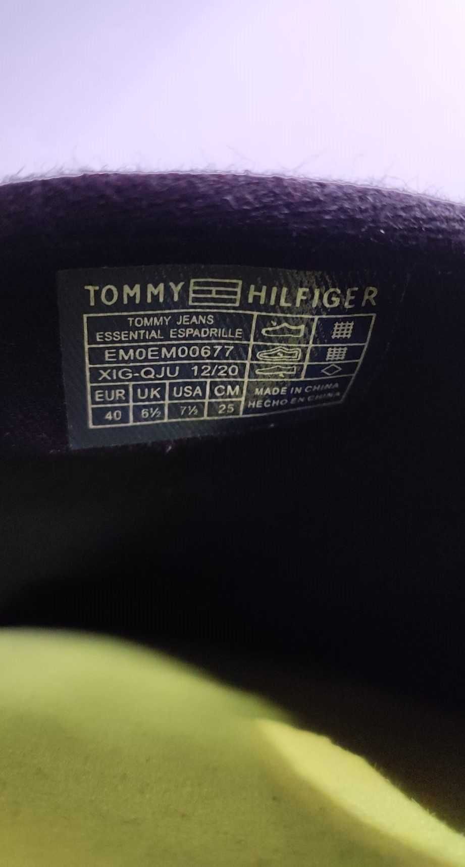 Tommy Hilfiger espadrile mas.40