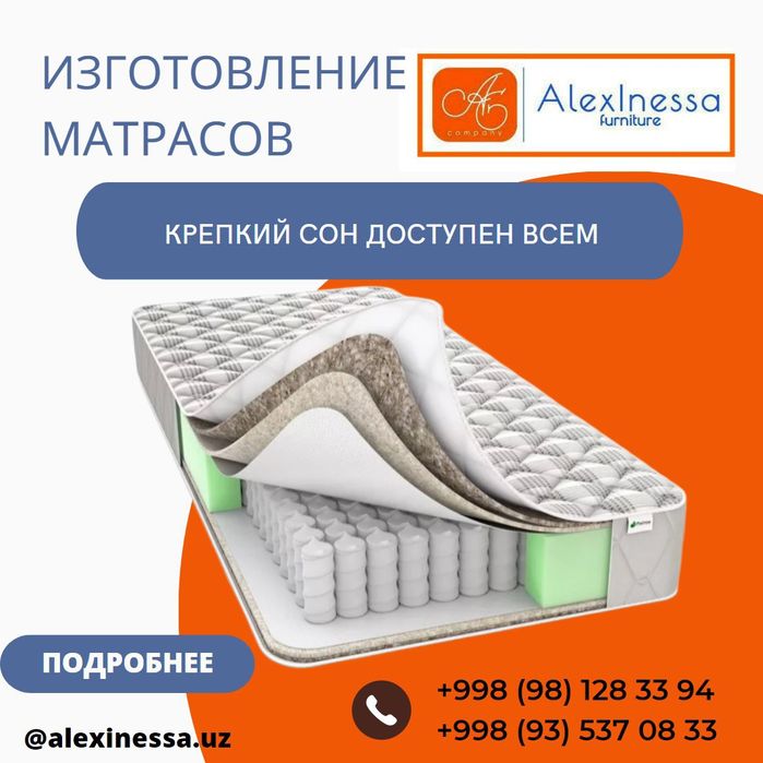 Матрасы на заказ