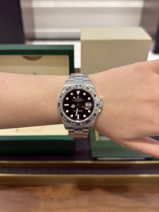 Rolex Explorer II 42mm Steel 216570 Black