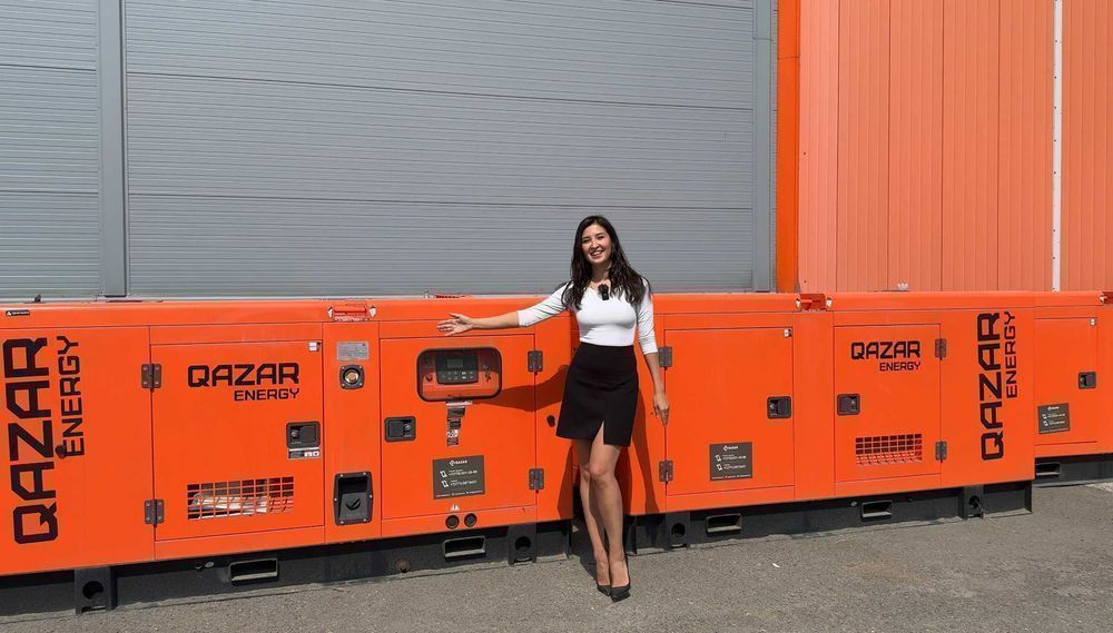 Генератор дизельный QAZAR ENERGY 300 кВт!