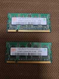 2 x 1 GB Memorii RAM pt laptop