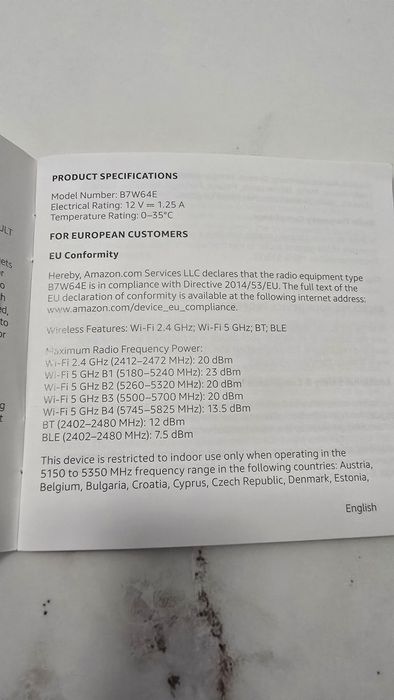 Vand Alexa Echo Dot 4