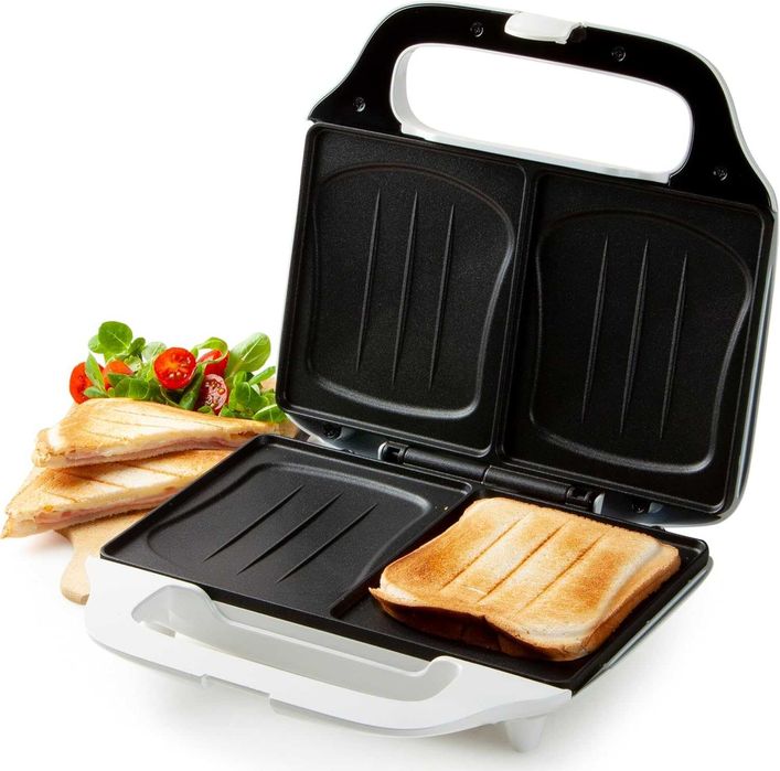 Тостер за сандвичи DOMO DO9056C XL 50% по-големи котлони,с ДЕФЕКТ