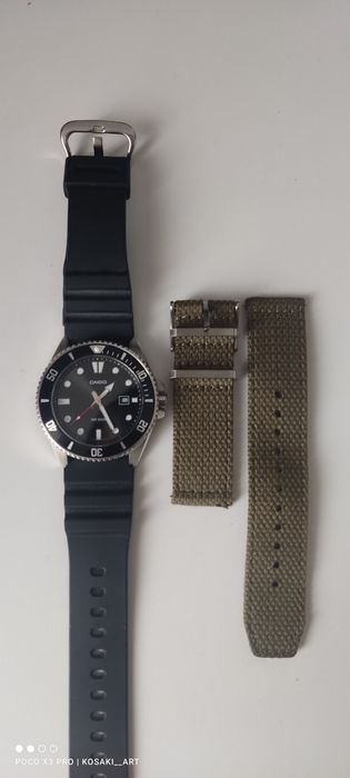 Casio MDV-107 Duro и Lorus Chronograph