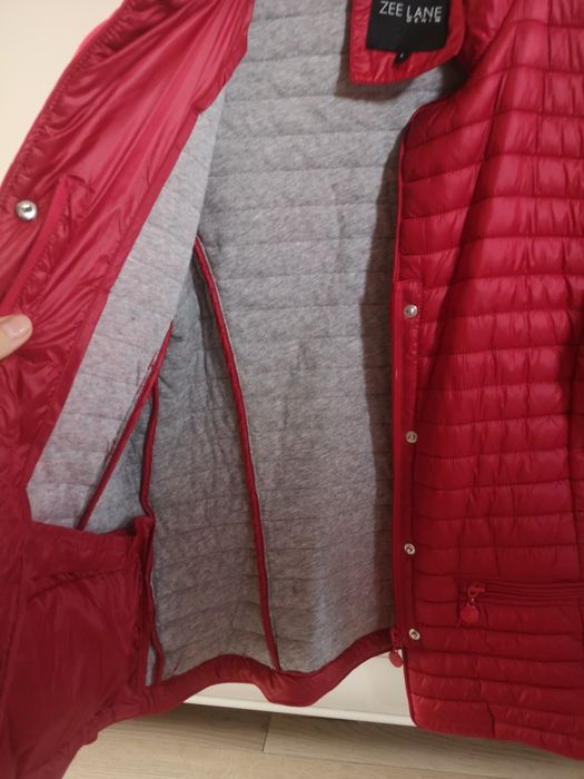 Geacă/Jachetă matlasată primăvară/toamnă M-L roșu