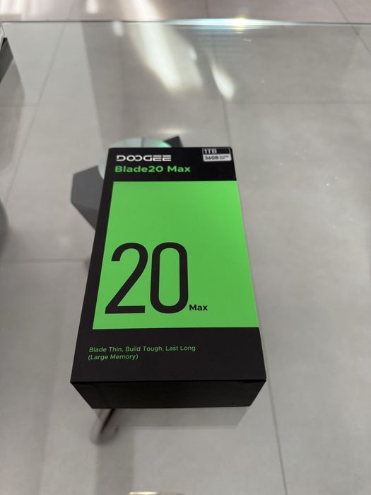 Doogee Blade 20 Max field green 36GB RAM / 1TB • NOU / NEACTIVAT •
