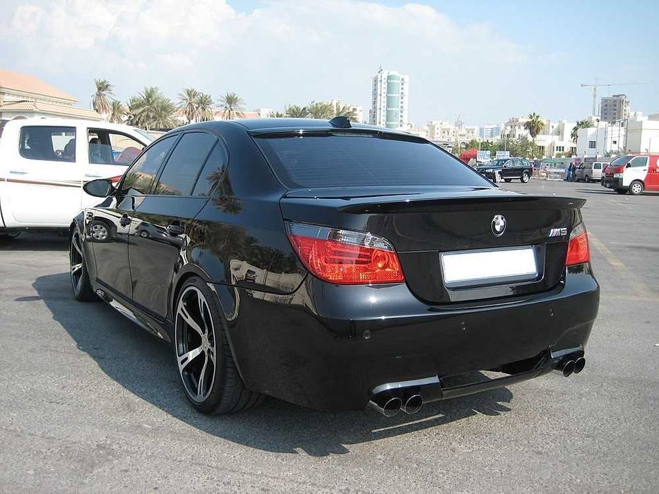 Eleron Luneta Spoiler Lip Codita BMW Seria 5 E60 ACS Design, Negru Luc