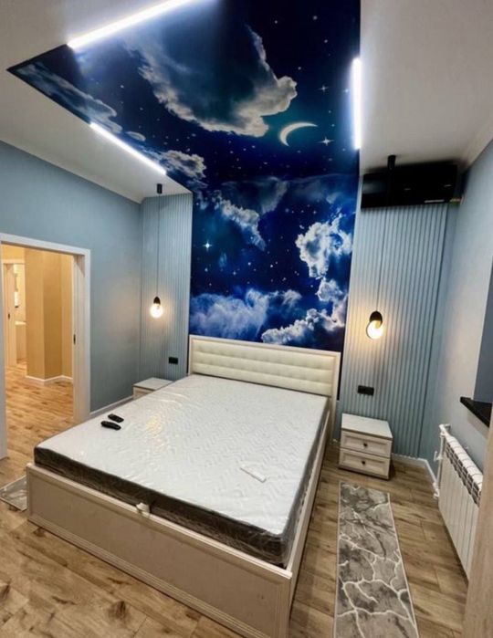 Ойбек 3/3/4 Высокопотолочка мебель+техника ЕВРо Срочно 76квм