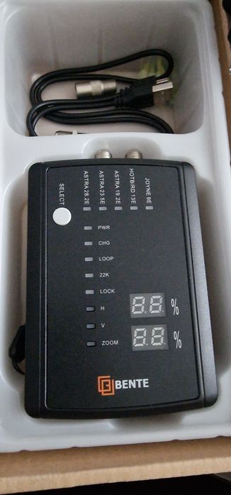 Satellit finder, Bente.