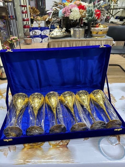 Посуда Чак Чук,Этажерки из Латуни Новые ,Чак Чук, шоколадницы