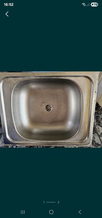 2 Chiuvete de  inox pentru bucătărie