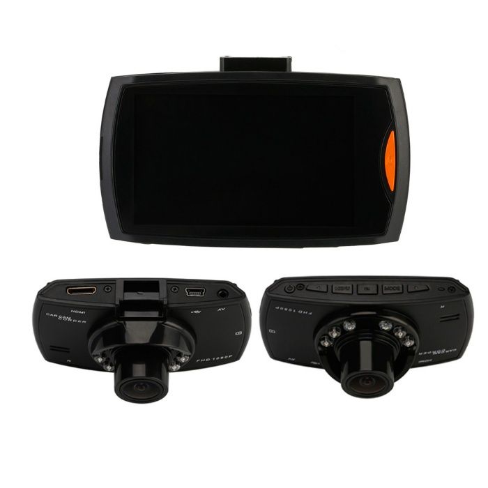 DVR Auto G30 1080P cu camera dubla cu vedere spate+Card 16GB