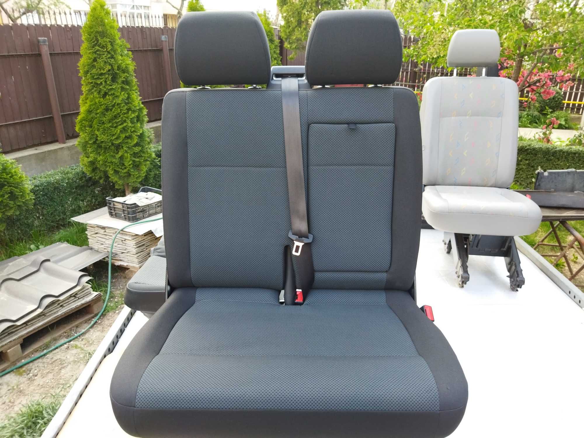 Bancheta scaun rabatabil transporter t5 t6 caravelle multivan isofix