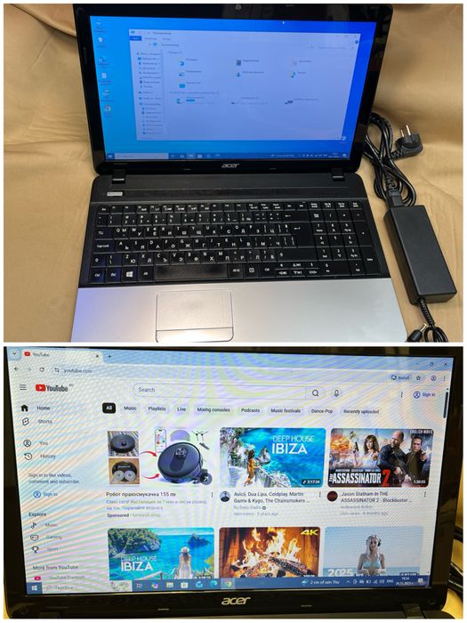 LAPTOP ACER E1-531G 6 ram Nvidia GeForce лаптоп PC comp компютър