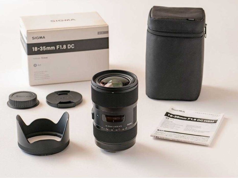 Объектив Sigma 18-35mm f/1.8 DC HSM Art для Canon ( новый )