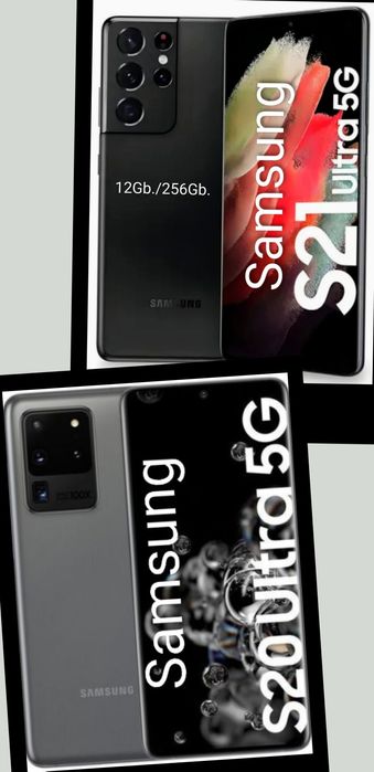 Samsung S20 Ultra/S21 Ultra 5G.