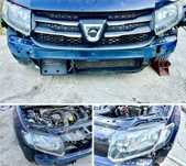 Vand farurii dacia logan sandero masca faruri grila centrala grila