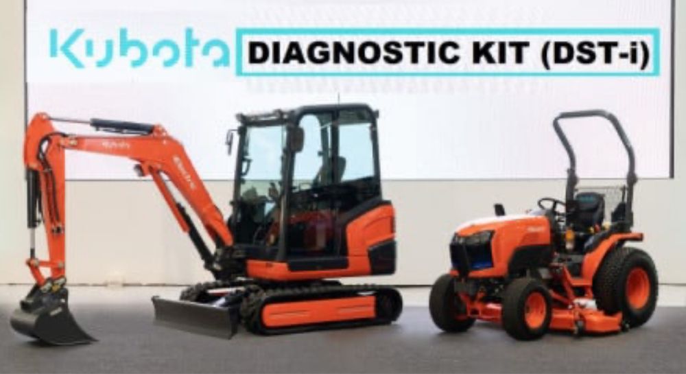 Tester/Diagnoza KUBOTA Tacheuchi HINO, Soft 2024 in limba Engleza