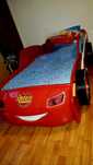 Vând pat Fulger Mcqueen 3D