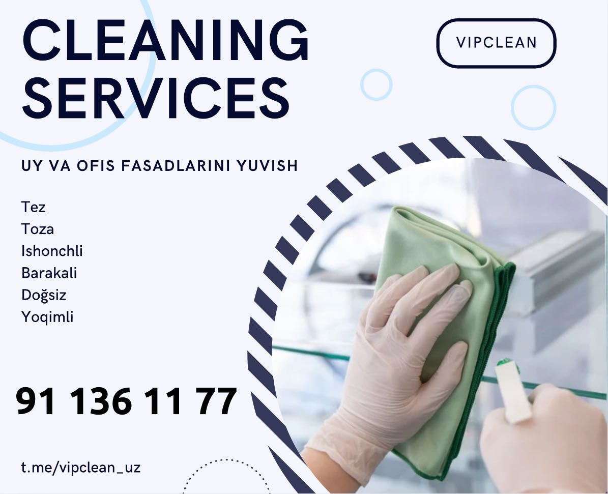 Toshkentda Uy Tozalash Xizmati – Sifat va Tezlik Kafolati!