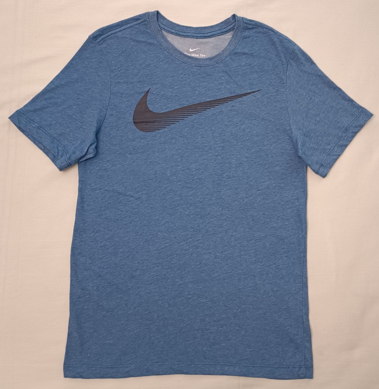 Nike DRI-FIT Swoosh Tee оригинална тениска S Найк памук спорт фланелка