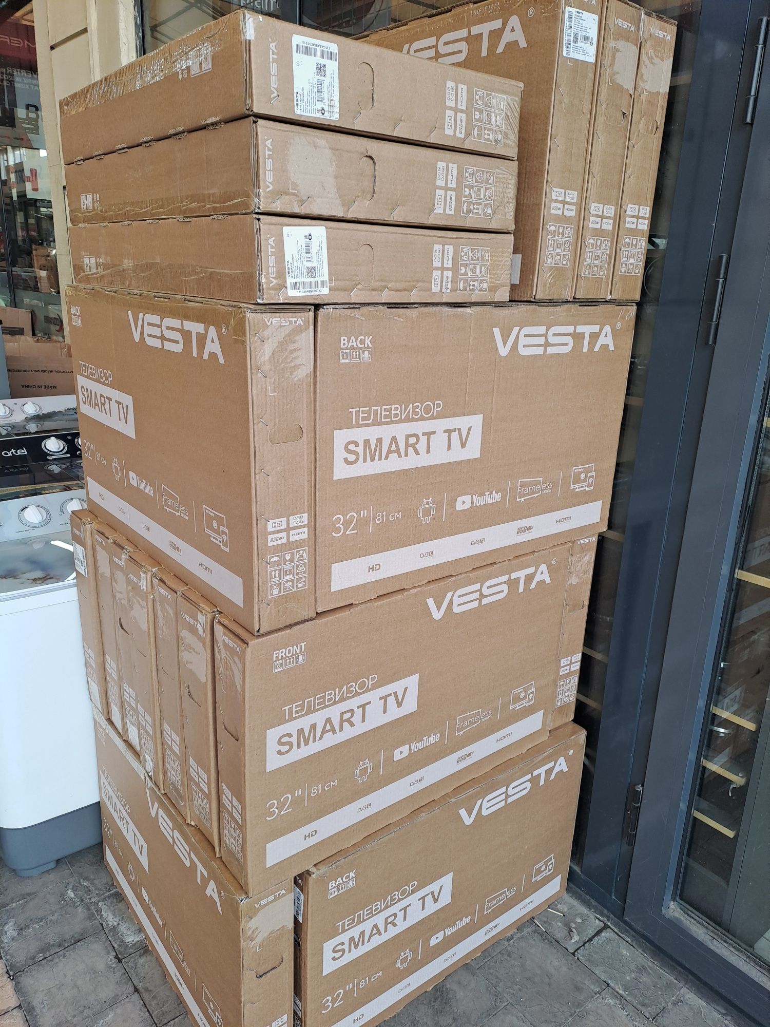 Telvizor 32 smart 2 ta pulutli televizor