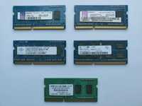 Продам оперативную память (ОЗУ) для ноутбуков DDR3 (1333MHZ) 2GB и 1GB