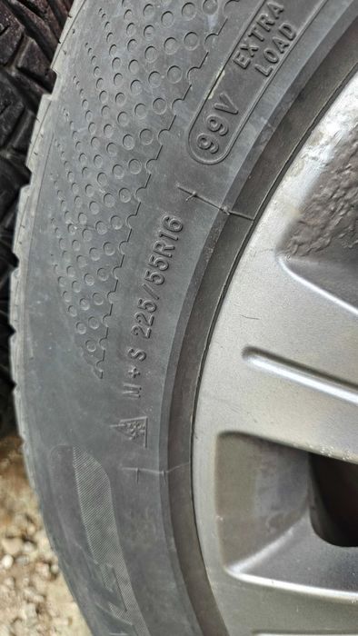 Jante 16 inchi Mercedes cu cauciucuri