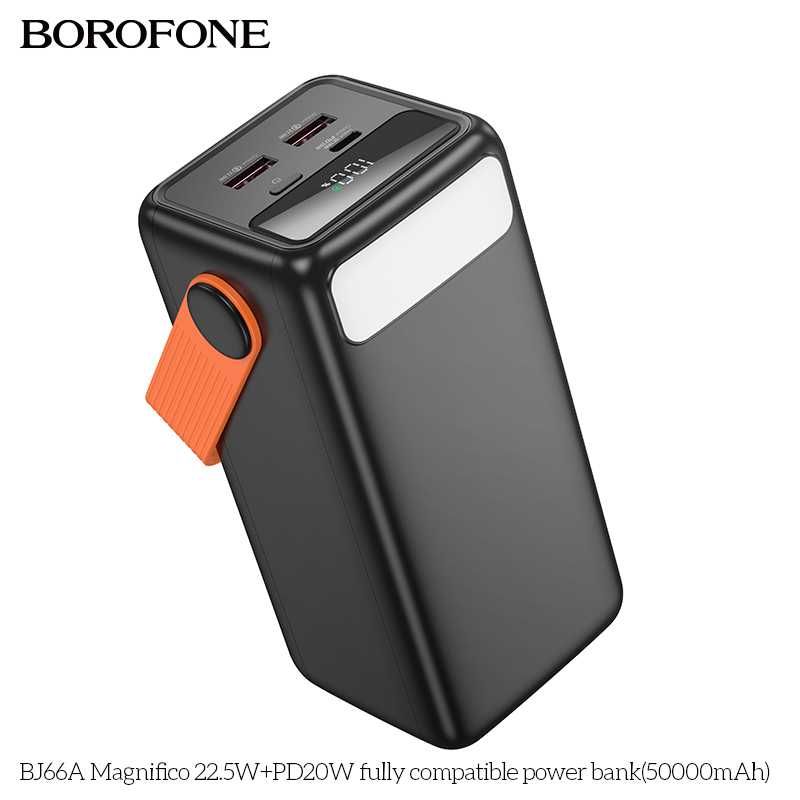 Borofone BJ66A Magnifico Power Bank 50000mAh PD20W+22.5W For iPhone 16