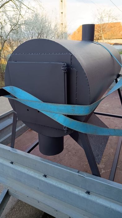 Cazan (sobă) pentru încălzit hale, ateliere, solarii diferite spații