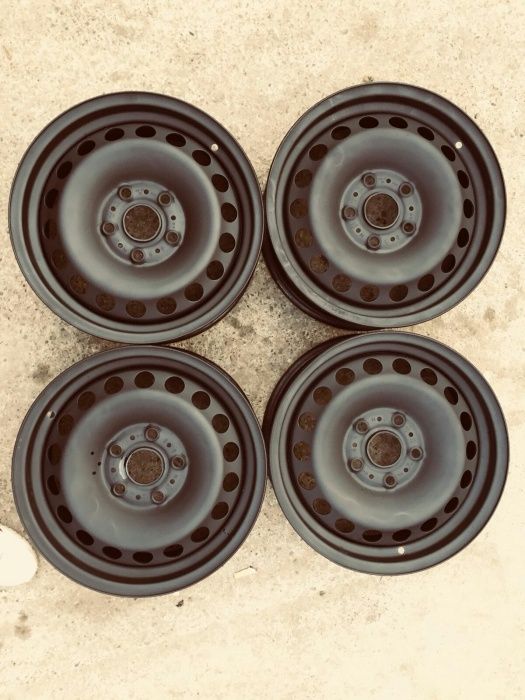 Set jante tabla 5 x 112 r 15 originale VW , Audi,Skoda,Seat!!! 400 lei