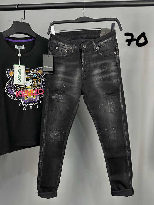 Dsquared дамски черни дънки 6 модела