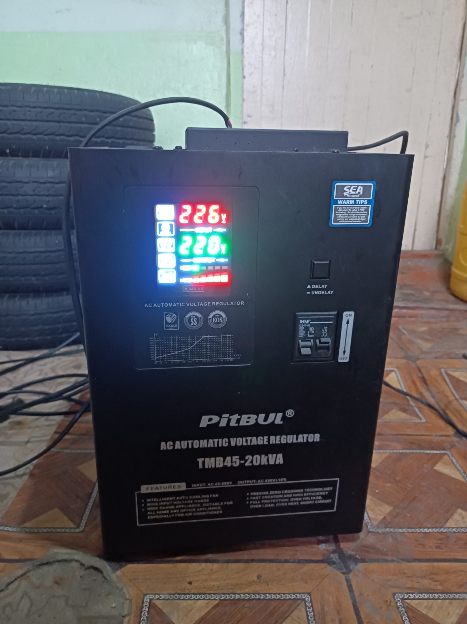 Elektr tokini 220 qilib beruvchi qurilma